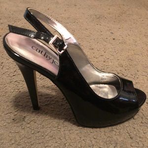 Cathy Jean Black Heels
